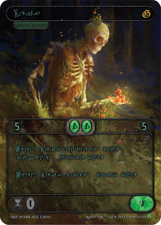 Leif (Green Kryptik Language) (104) [KPT] - Kryptik TCG Single