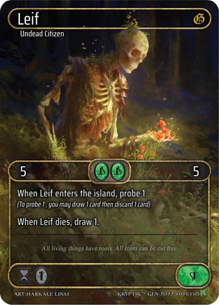 Leif (Box Topper) (104) [KPT] - Kryptik TCG Single