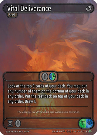 Vital Deliverance (125) [KPT] - Kryptik TCG Single