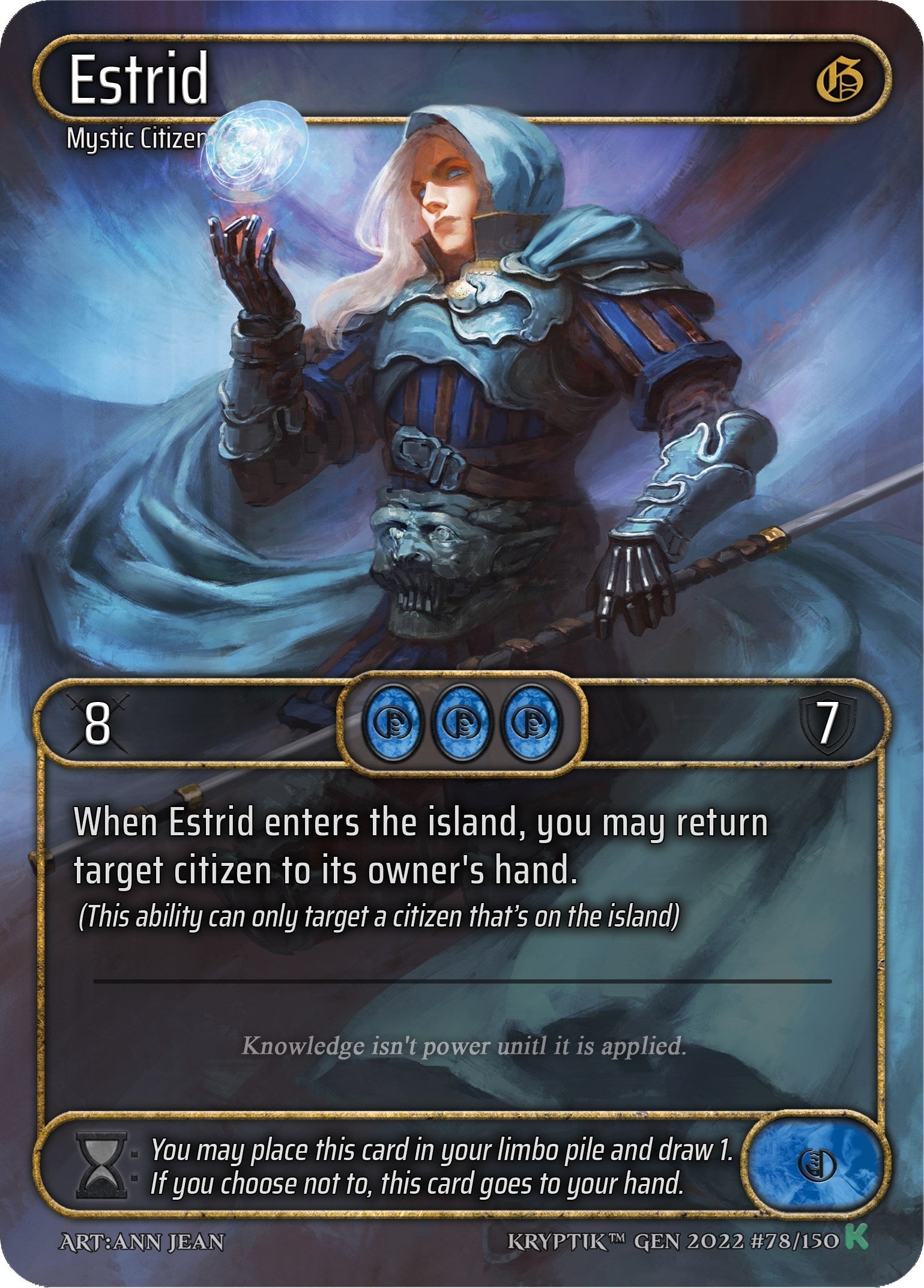 Estrid (Box Topper) (78) [KPT] - Kryptik TCG Single