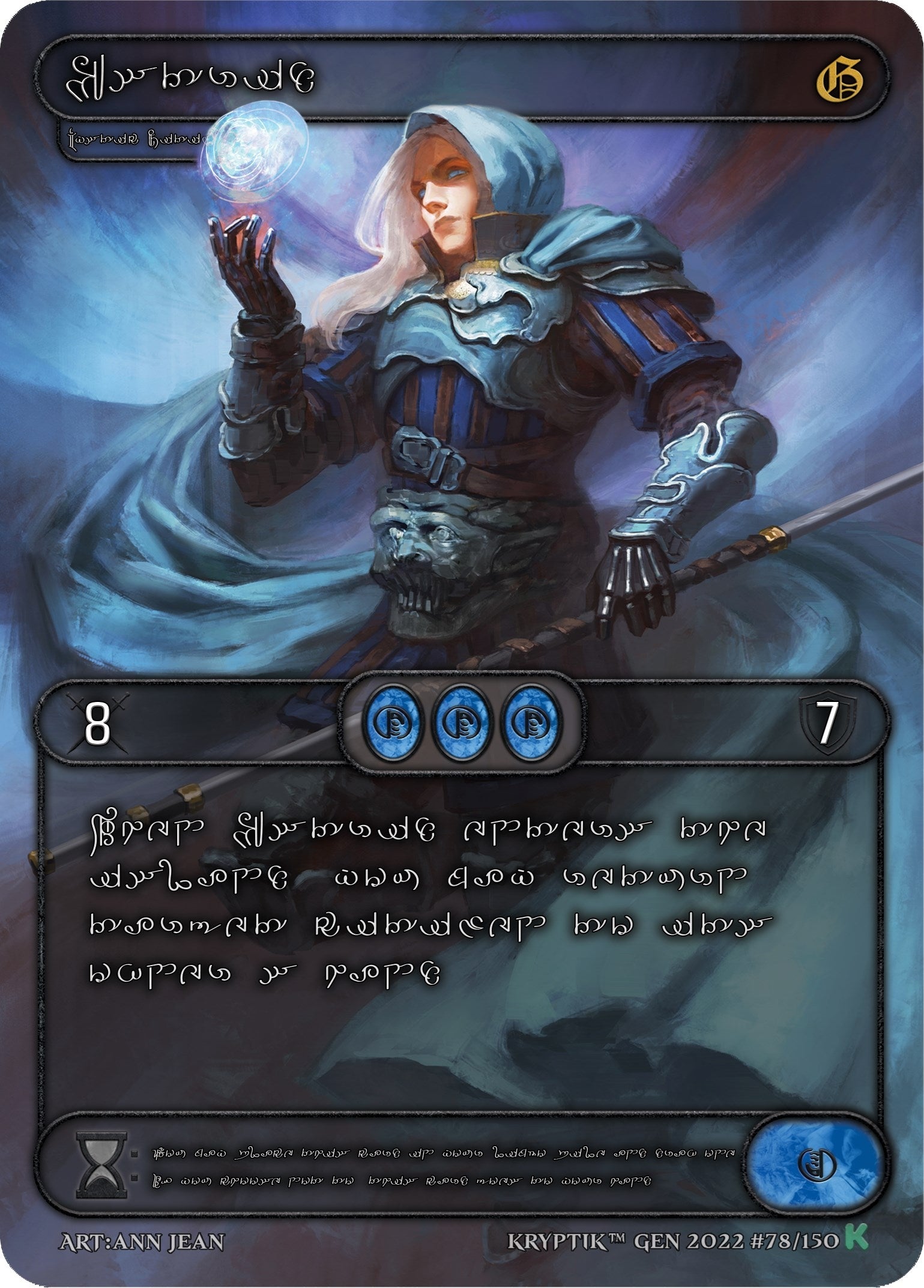 Estrid (Silver Kryptik Language) (78) [KPT] - Kryptik TCG Single