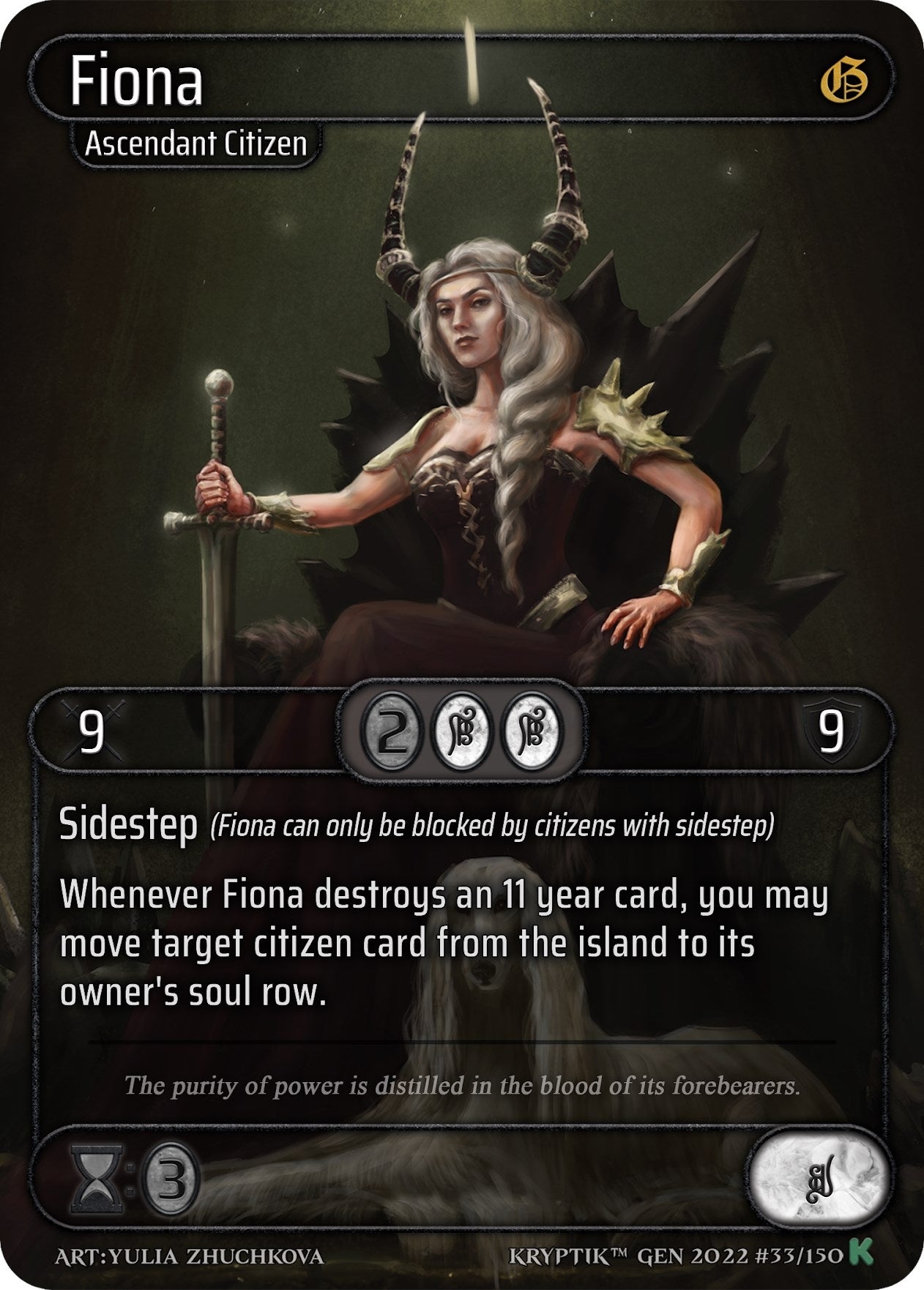 Fiona (33) [KPT] - Kryptik TCG Single