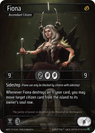 Fiona (33) [KPT] - Kryptik TCG Single