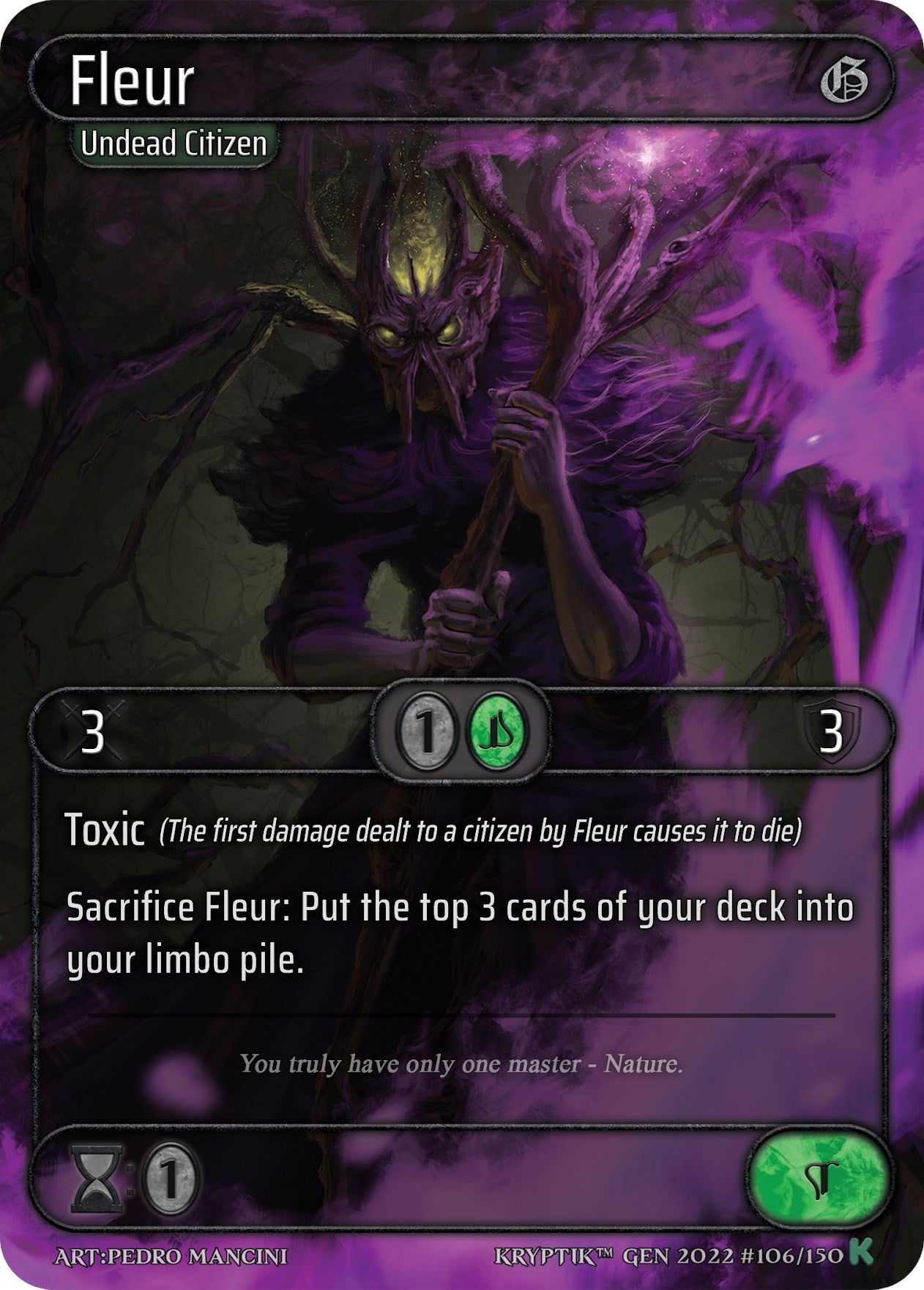 Fleur (106) [KPT] - Kryptik TCG Single