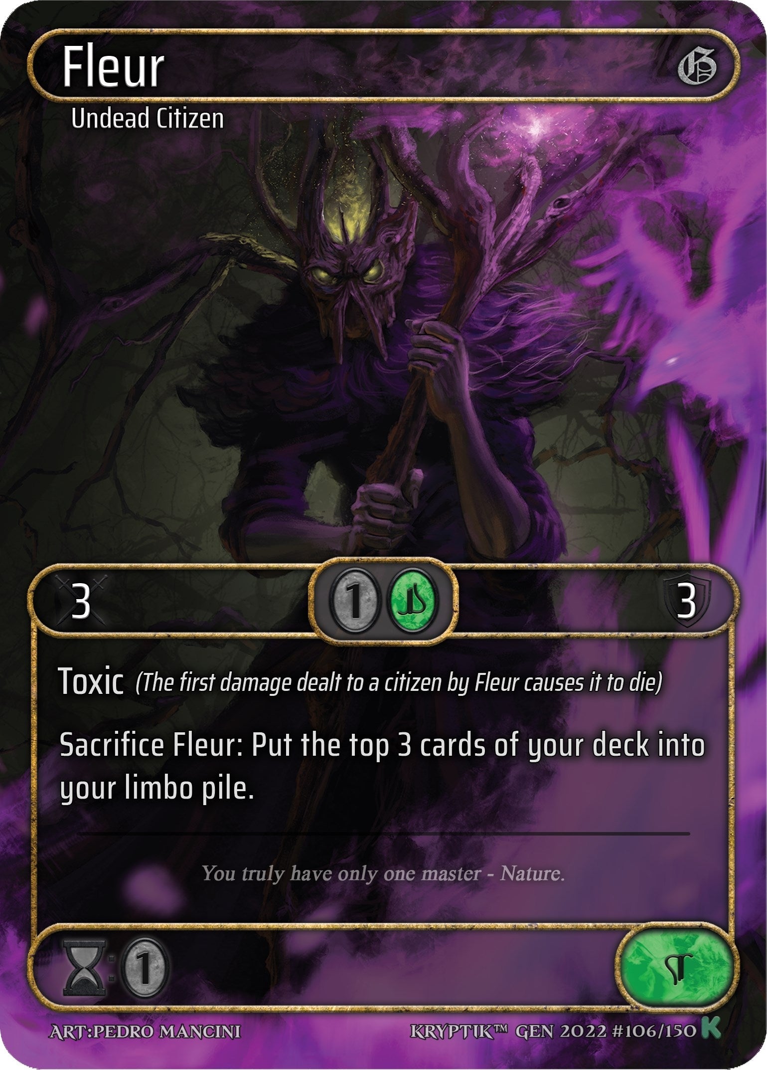Fleur (Box Topper) (106) [KPT] - Kryptik TCG Single