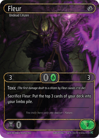 Fleur (Box Topper) (106) [KPT] - Kryptik TCG Single