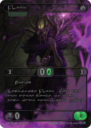 Fleur (Silver Kryptik Language) (106) [KPT] - Kryptik TCG Single