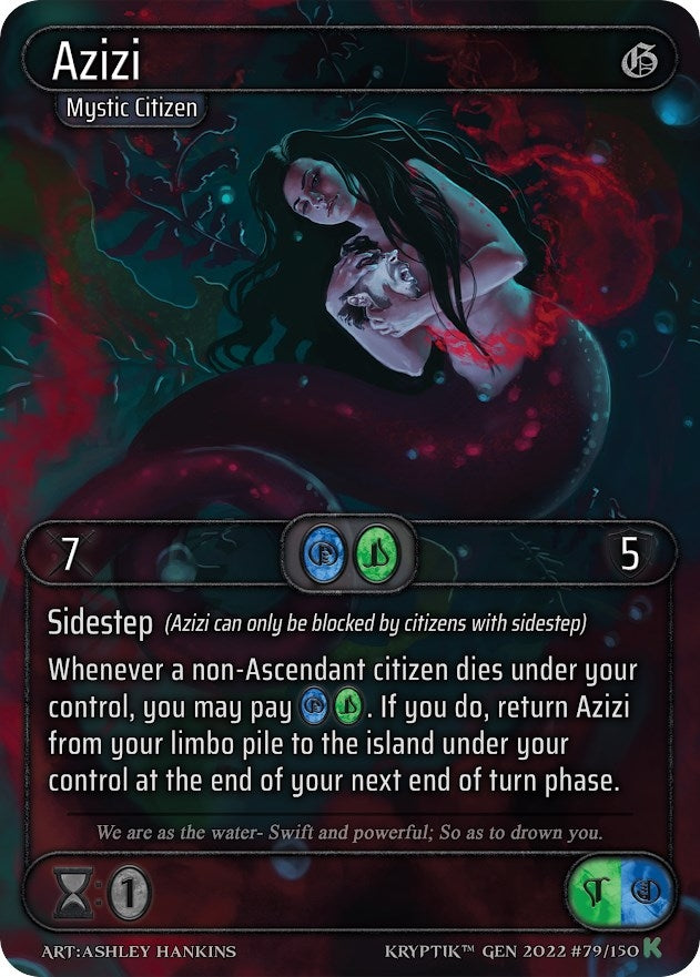Azizi (79) [KPT] - Kryptik TCG Single