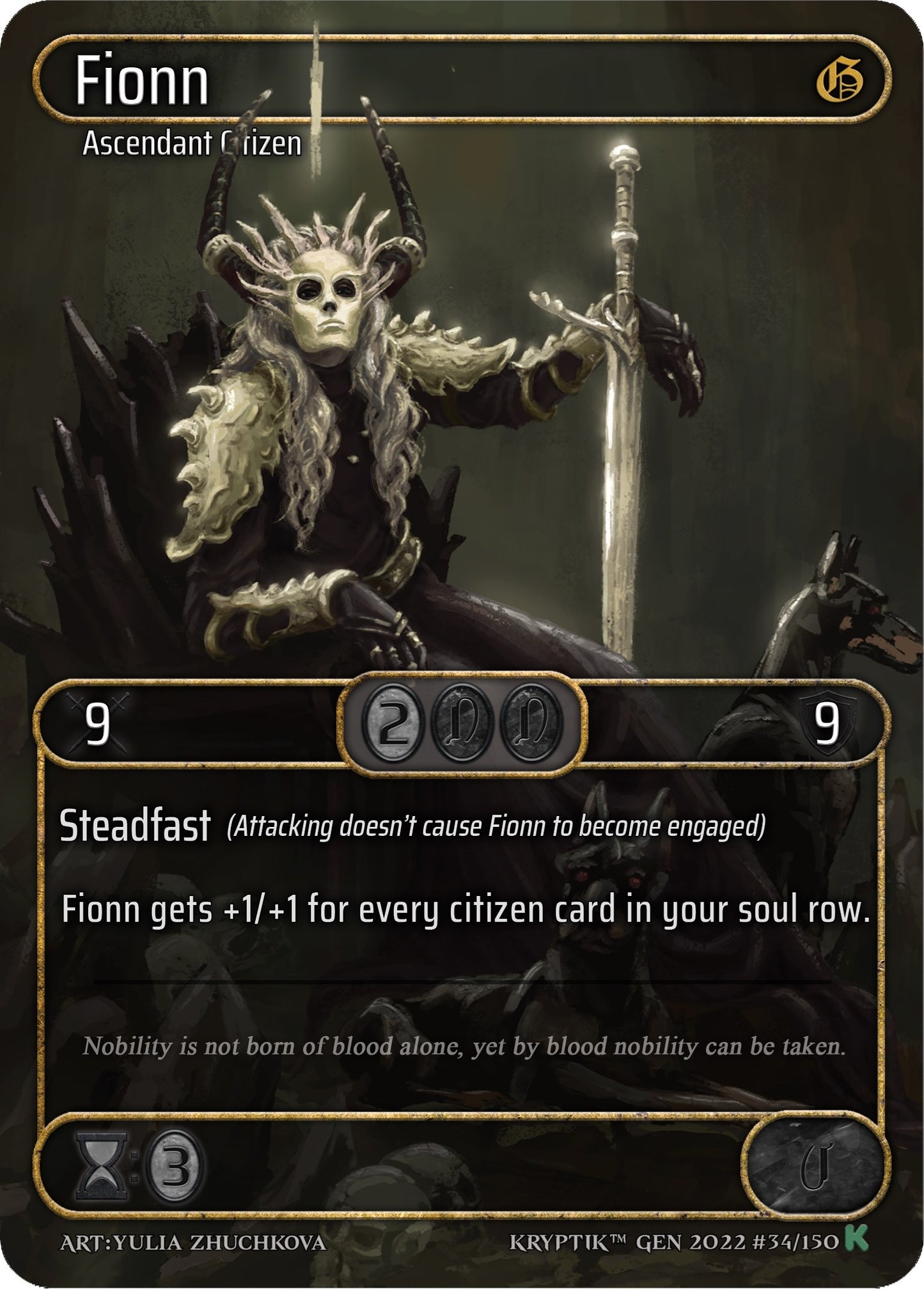 Fionn (Box Topper) (34) [KPT] - Kryptik TCG Single