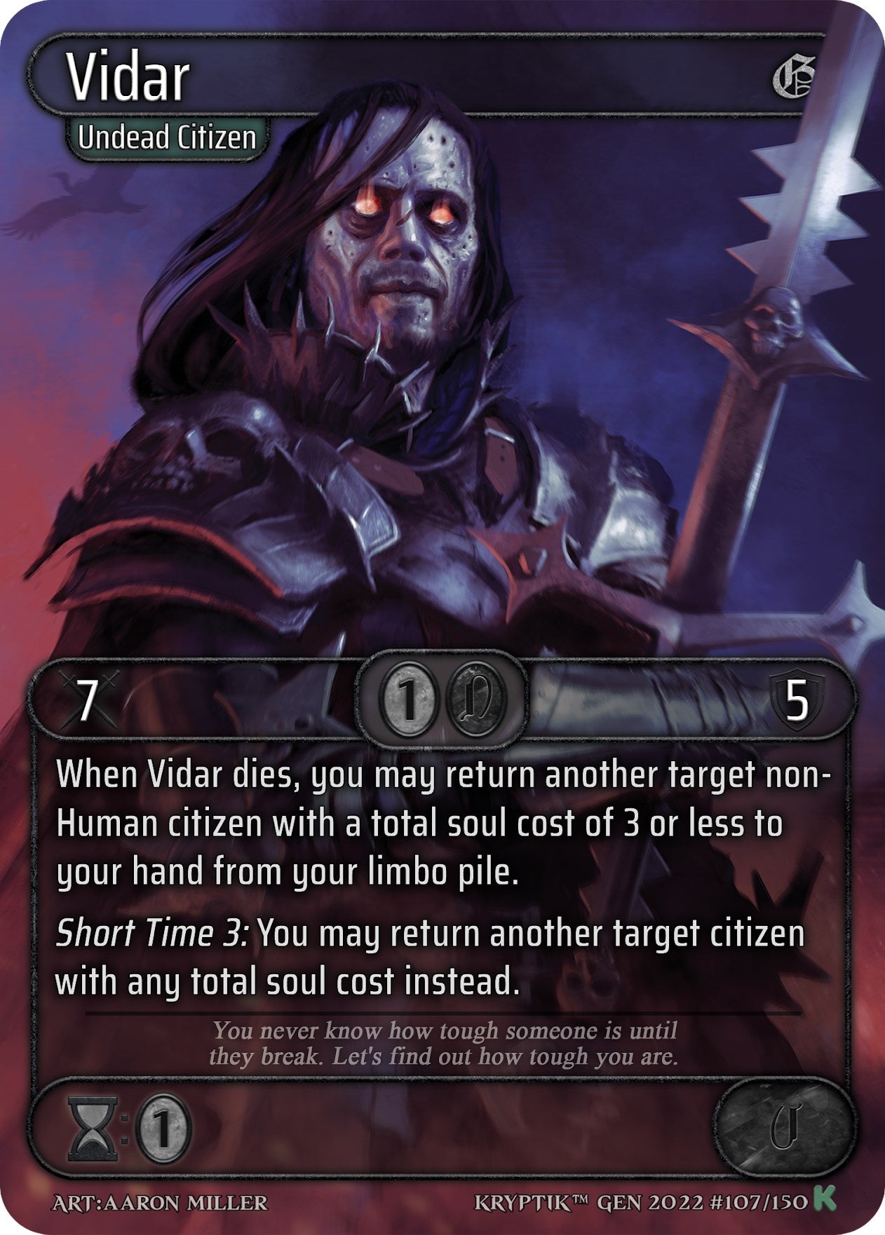 Vidar (107) [KPT] - Kryptik TCG Single