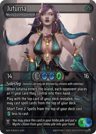Juturna (57) [KPT] - Kryptik TCG Single