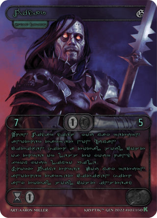 Vidar (Green Kryptik Language) (107) [KPT] - Kryptik TCG Single