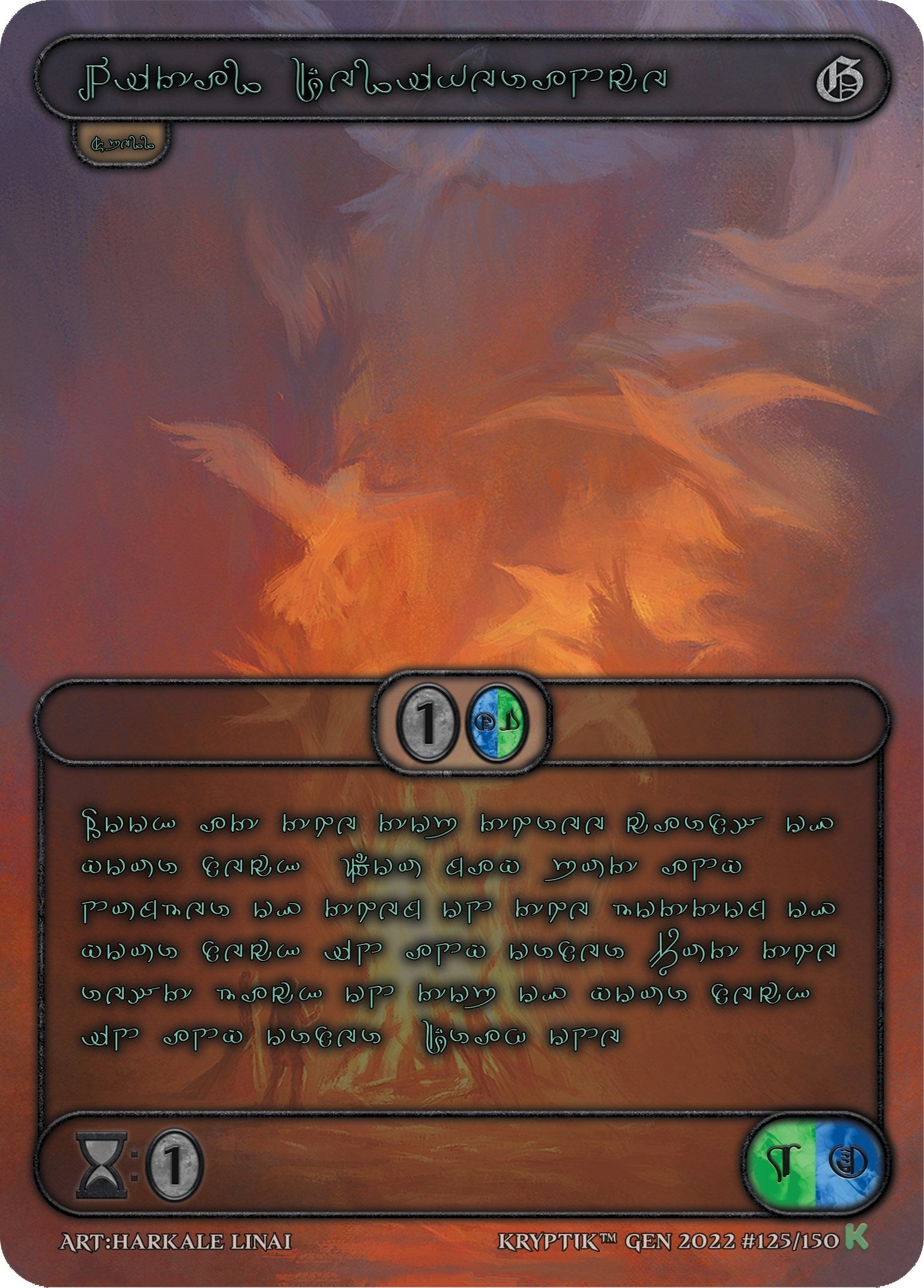 Vital Deliverance (Green Kryptik Language) (125) [KPT] - Kryptik TCG Single