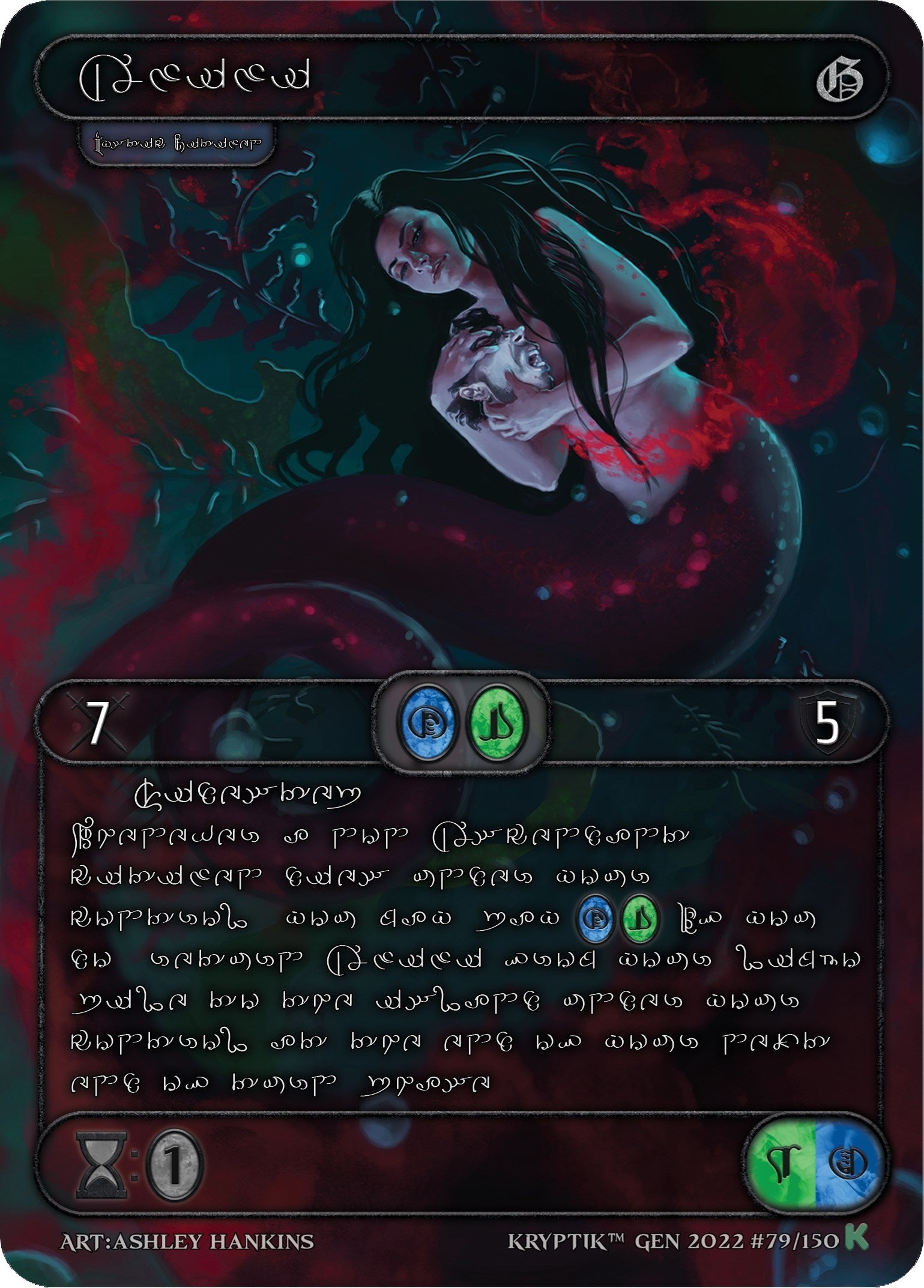 Azizi (Silver Kryptik Language) (79) [KPT] - Kryptik TCG Single