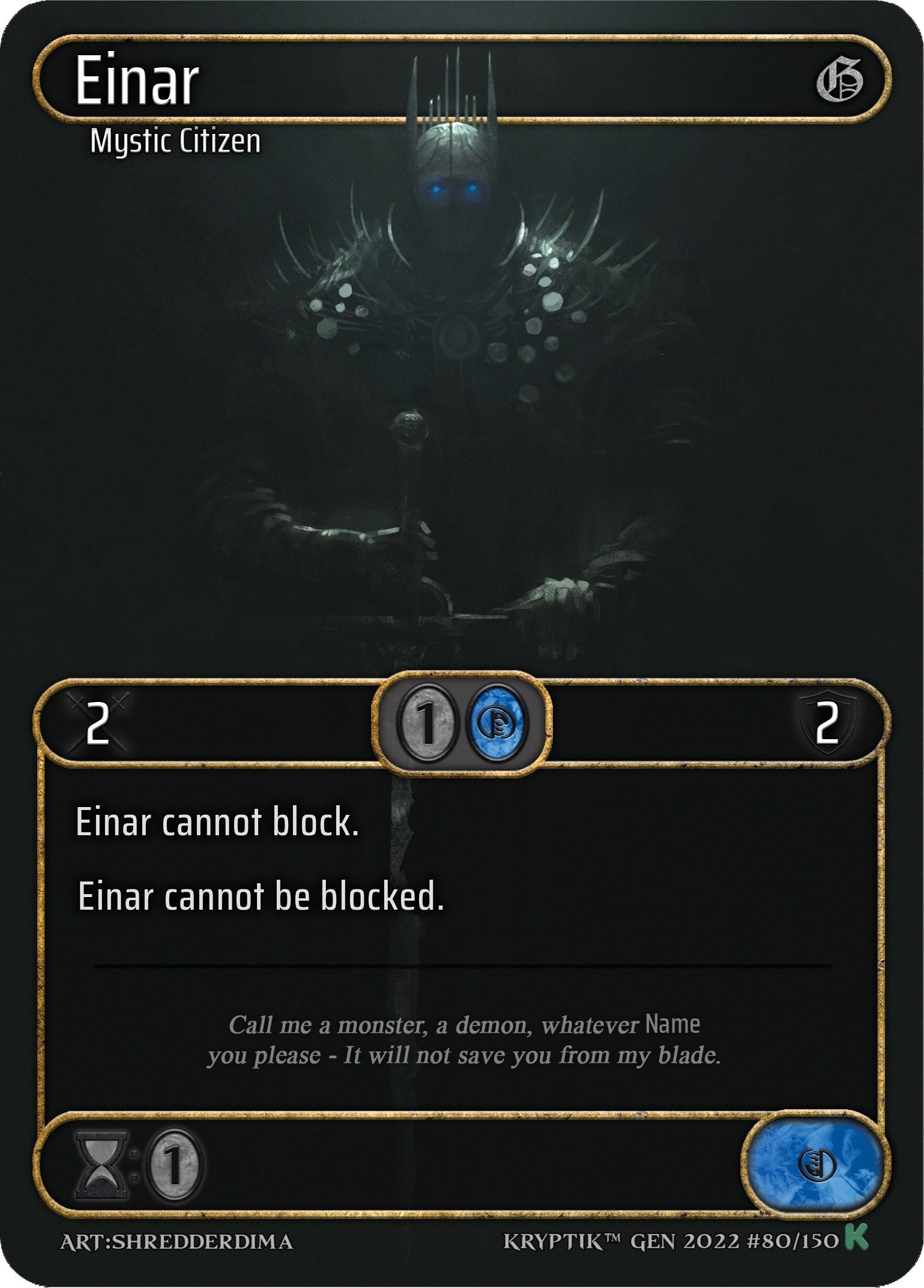 Einar (Box Topper) (80) [KPT] - Kryptik TCG Single