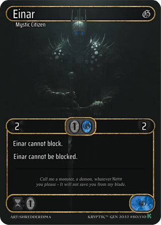 Einar (Box Topper) (80) [KPT] - Kryptik TCG Single