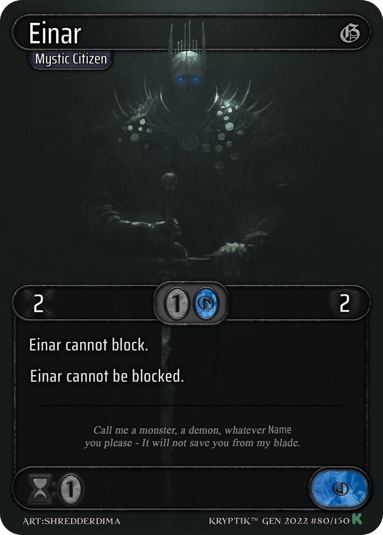 Einar (80) [KPT] - Kryptik TCG Single