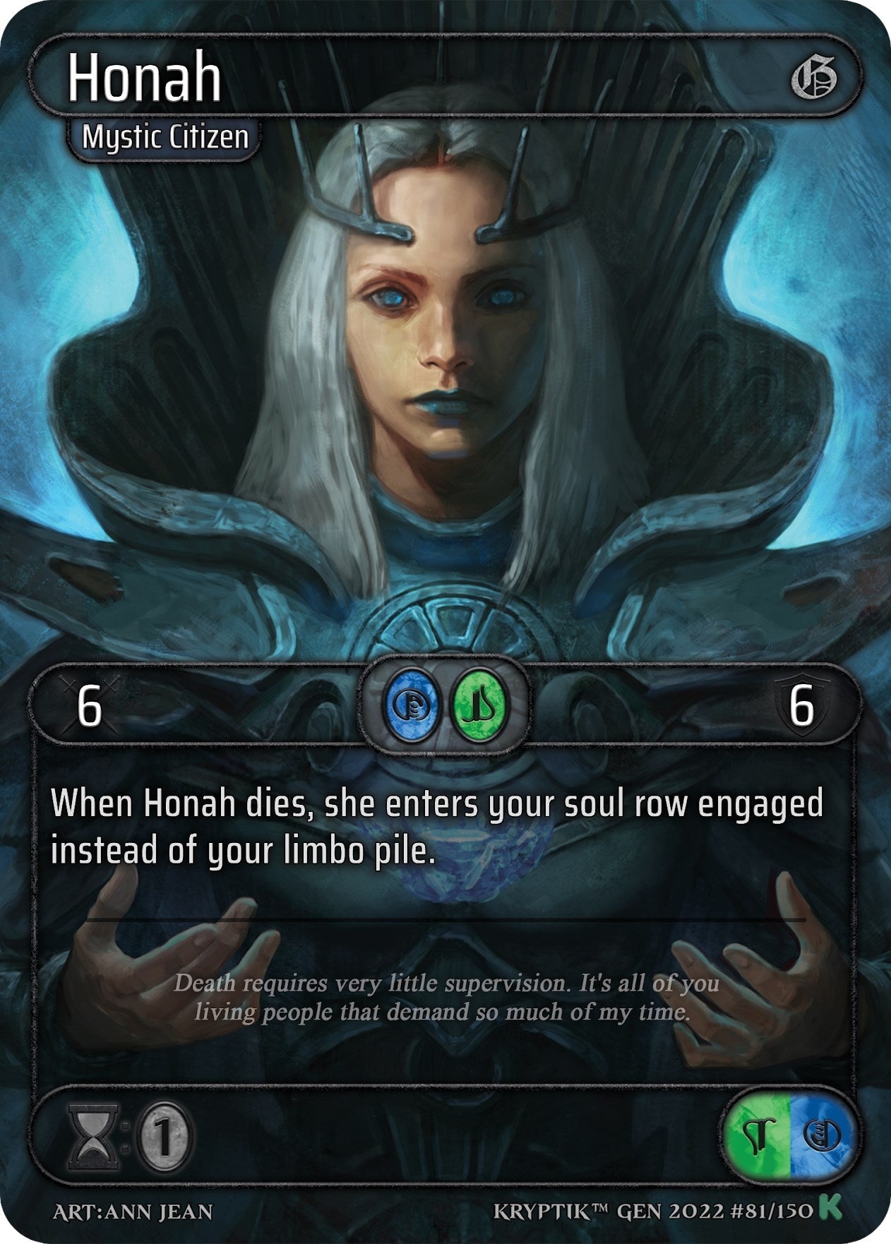 Honah (81) [KPT] - Kryptik TCG Single
