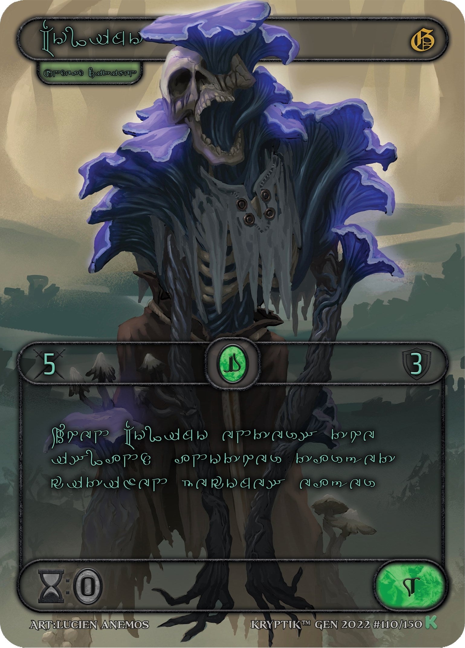 Molimo (Green Kryptik Language) (110) [KPT] - Kryptik TCG Single