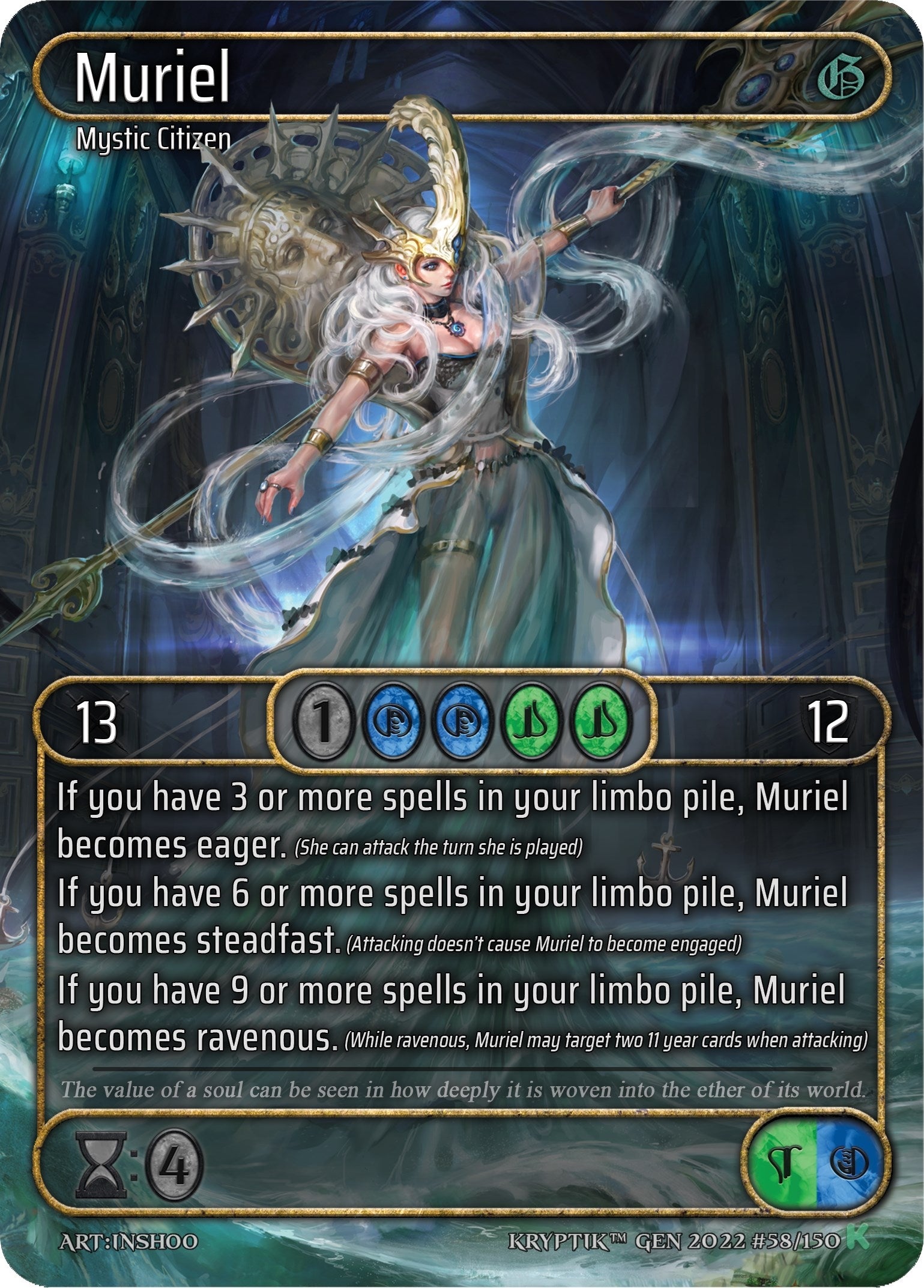 Muriel (Box Topper) (58) [KPT] - Kryptik TCG Single