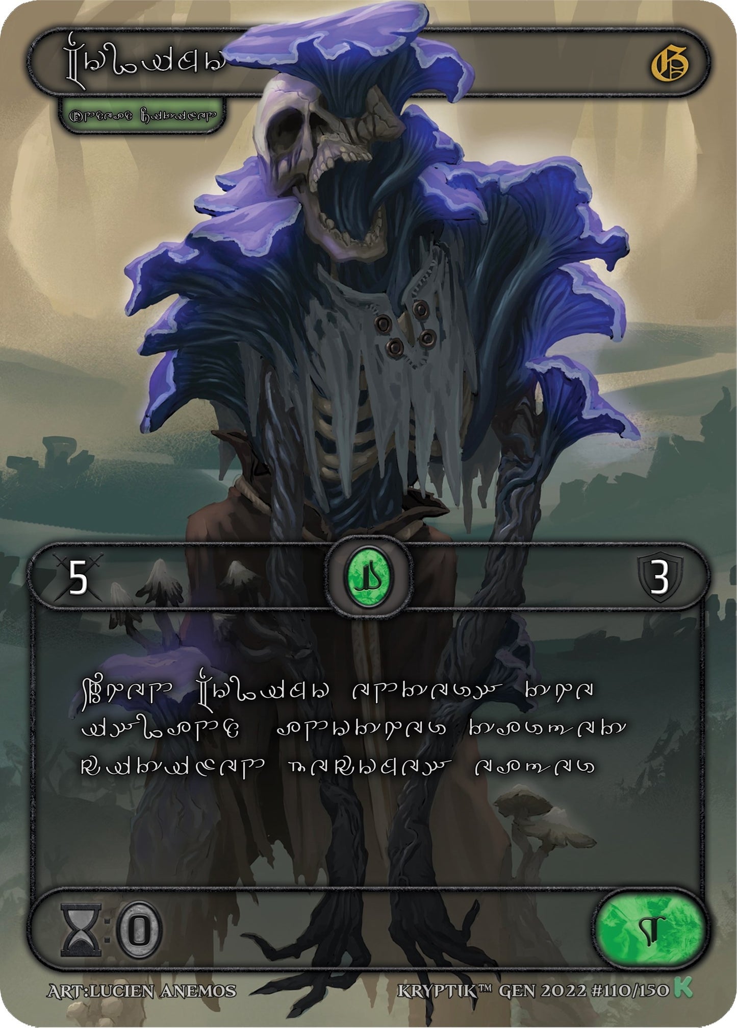 Molimo (Silver Kryptik Language) (110) [KPT] - Kryptik TCG Single