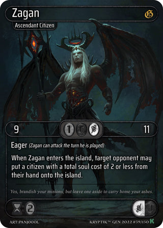 Zagan (39) [KPT] - Kryptik TCG Single
