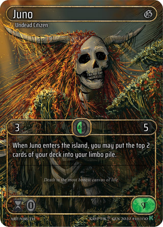 Juno (Box Topper) (111) [KPT] - Kryptik TCG Single
