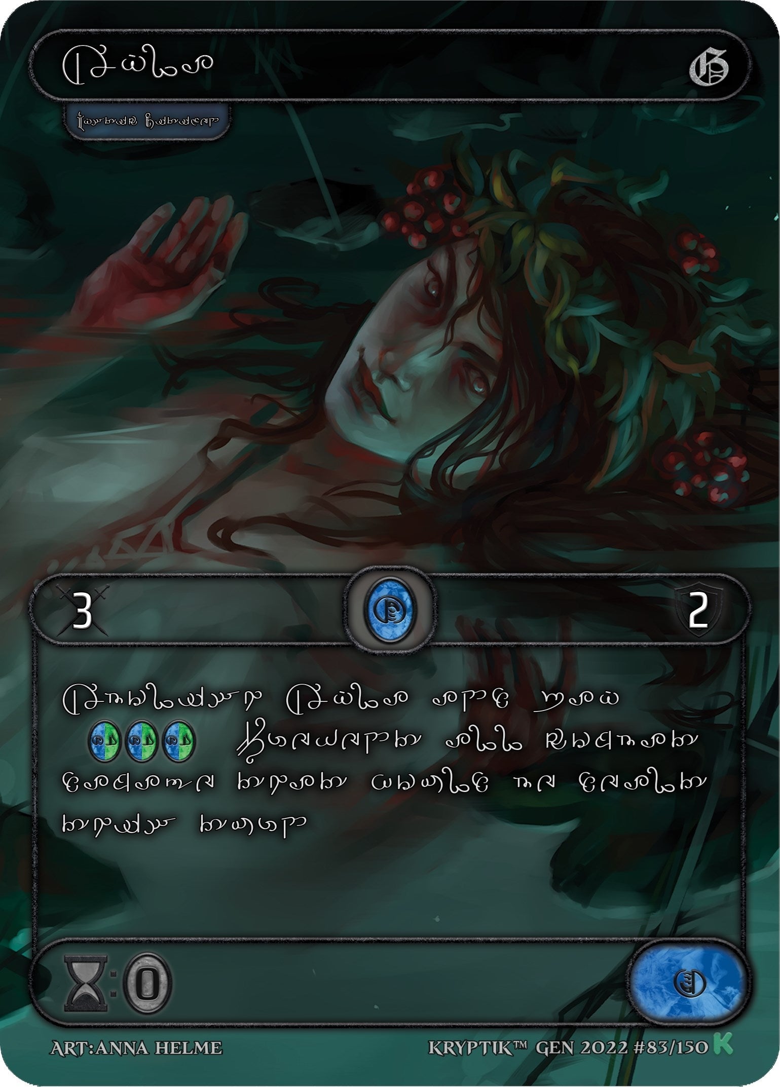 Ayla (Silver Kryptik Language) (83) [KPT] - Kryptik TCG Single