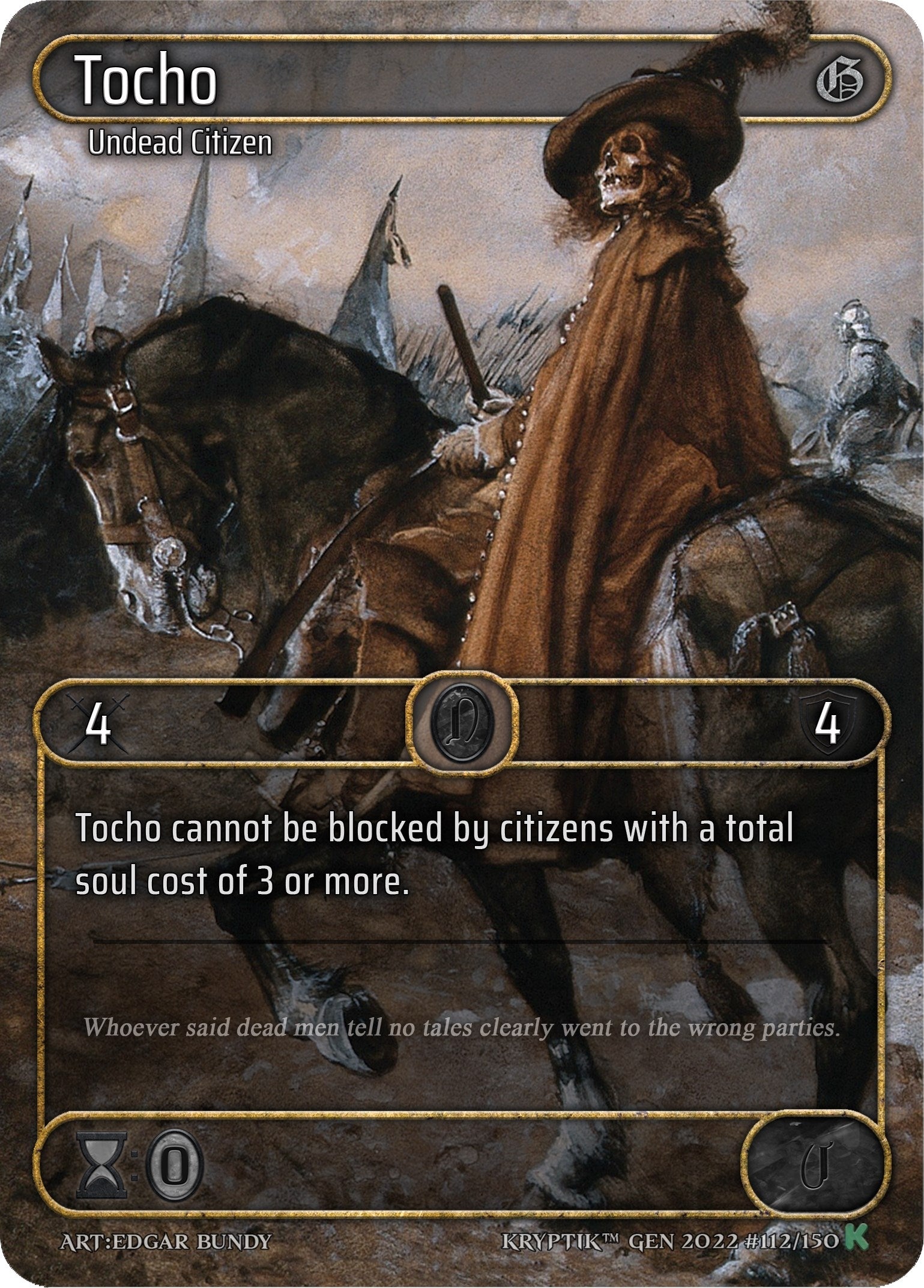 Tocho (Box Topper) (112) [KPT] - Kryptik TCG Single