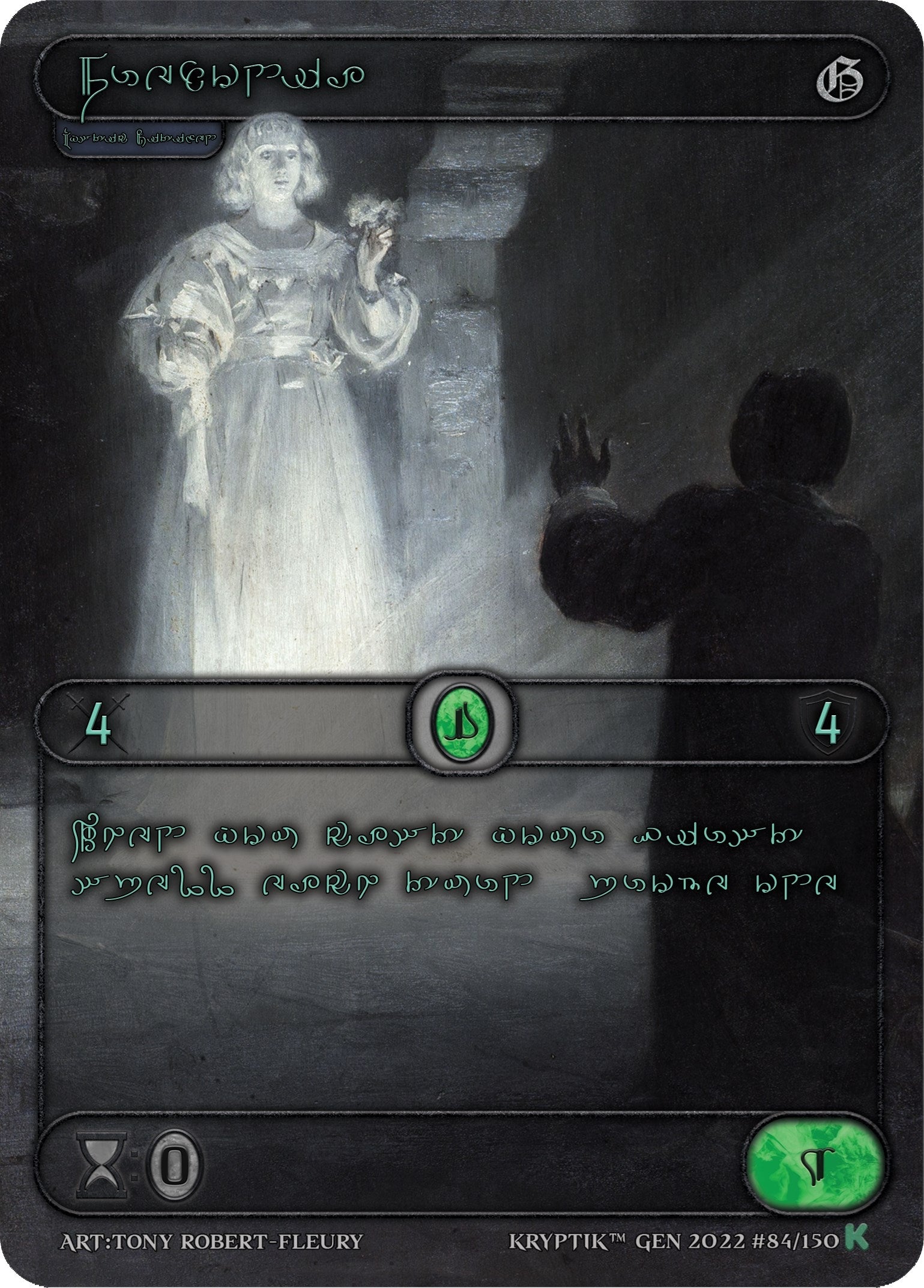 Fredonia (Green Kryptik Language) (84) [KPT] - Kryptik TCG Single