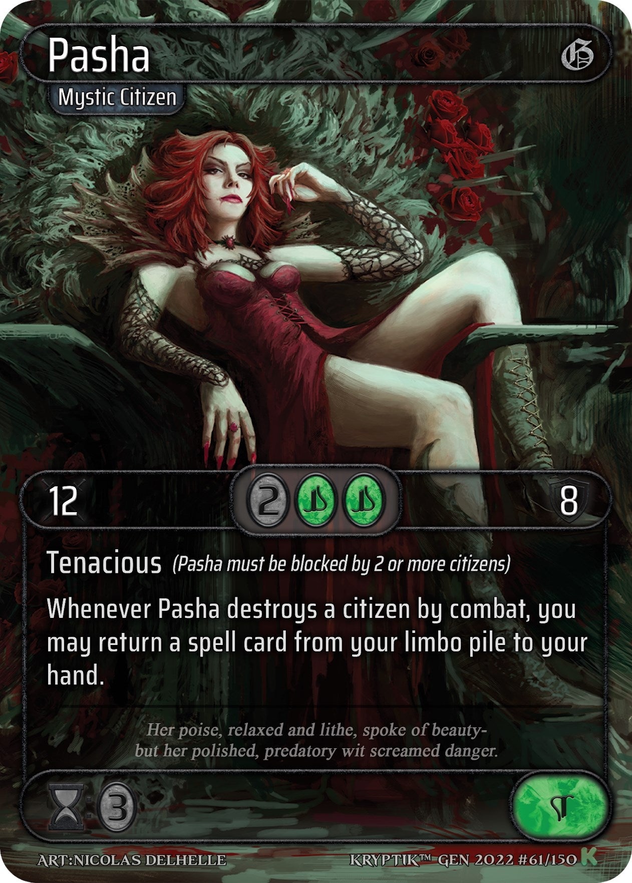 Pasha (61) [KPT] - Kryptik TCG Single