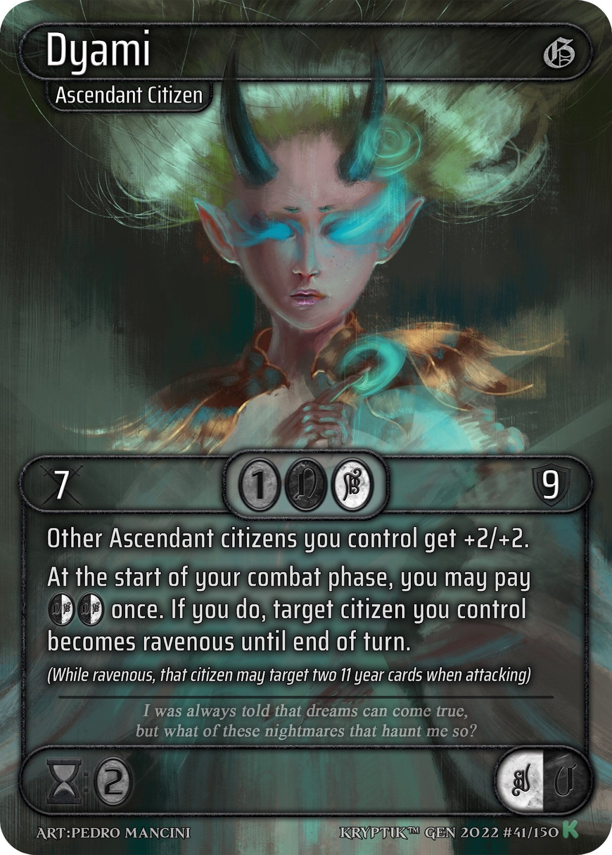 Dyami (41) [KPT] - Kryptik TCG Single