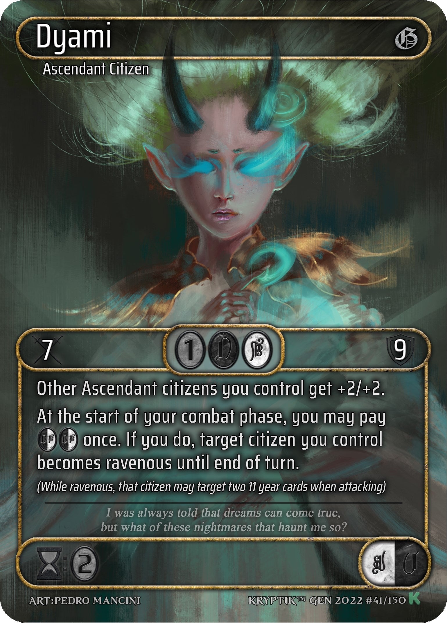 Dyami (Box Topper) (41) [KPT] - Kryptik TCG Single