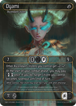 Dyami (Box Topper) (41) [KPT] - Kryptik TCG Single