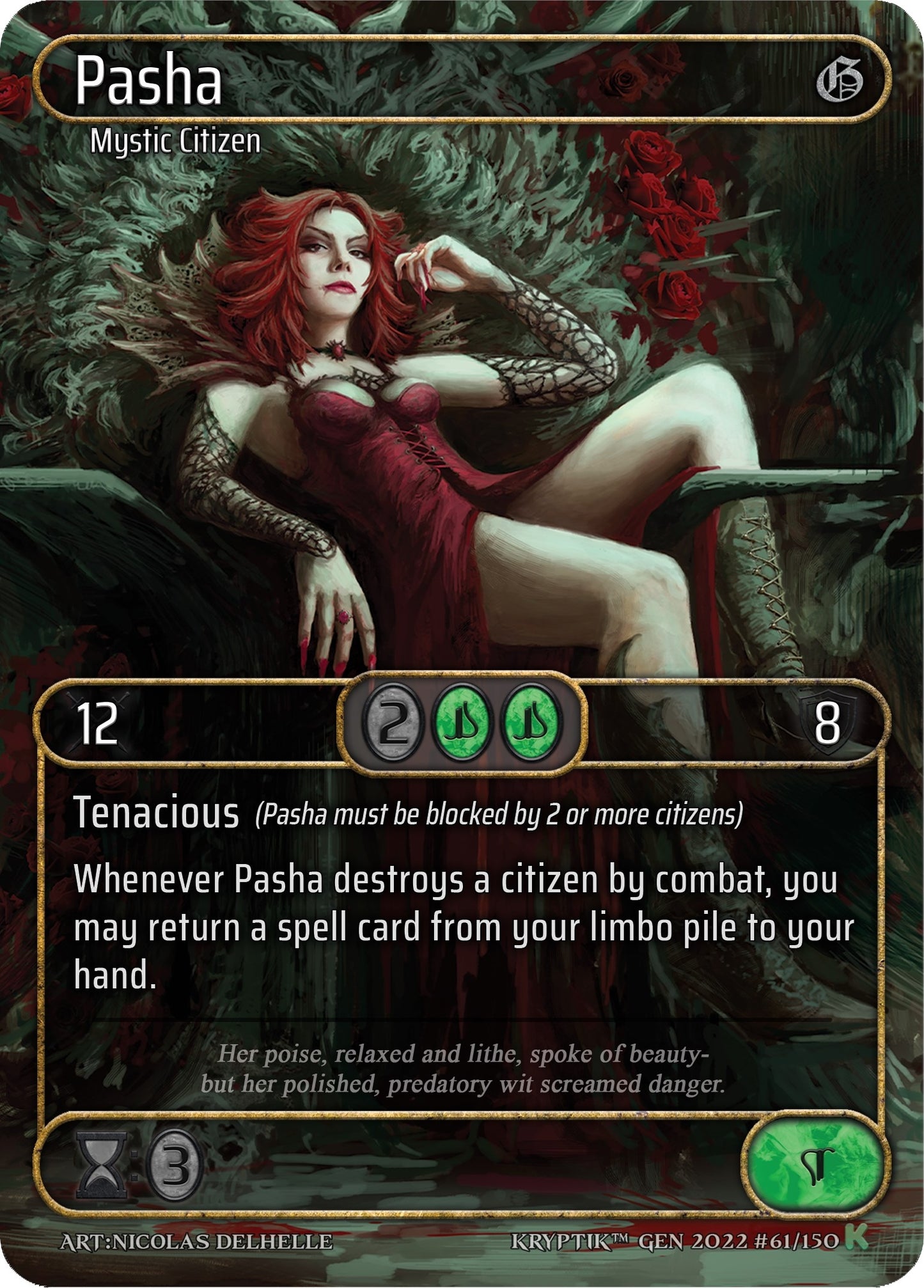 Pasha (Box Topper) (61) [KPT] - Kryptik TCG Single