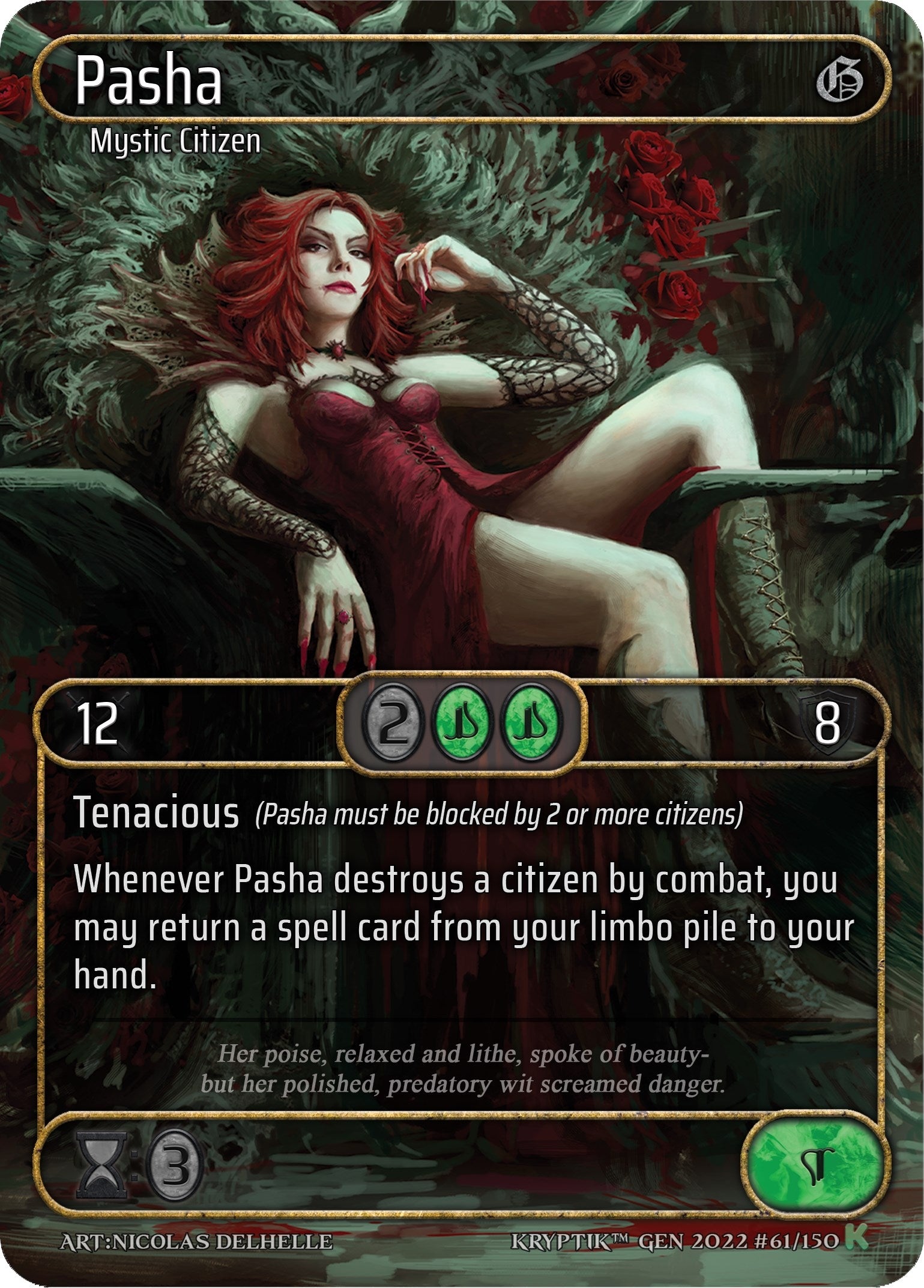 Pasha (Box Topper) (61) [KPT] - Kryptik TCG Single