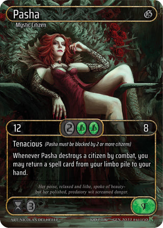 Pasha (Box Topper) (61) [KPT] - Kryptik TCG Single