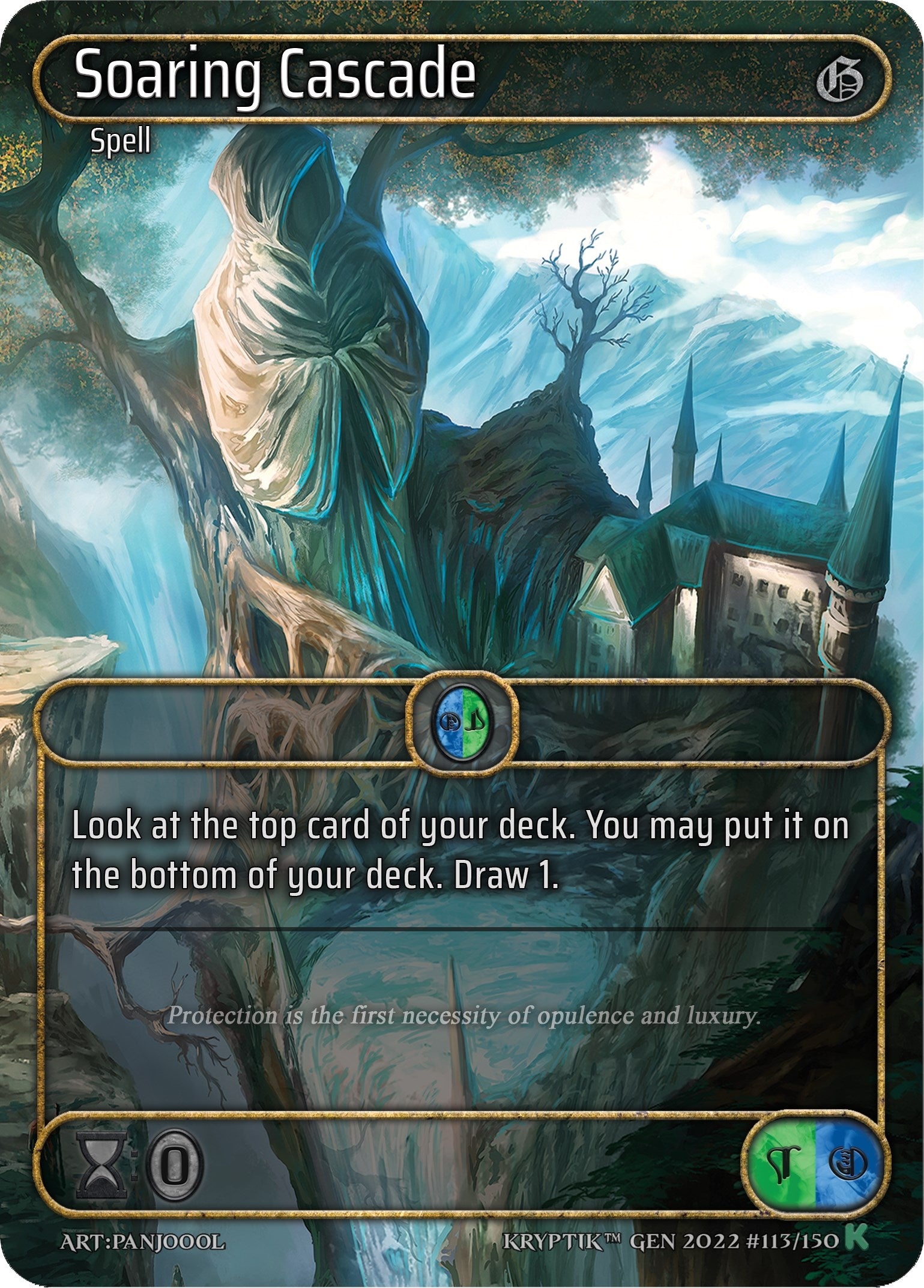 Soaring Cascade (Box Topper) (113) [KPT] - Kryptik TCG Single