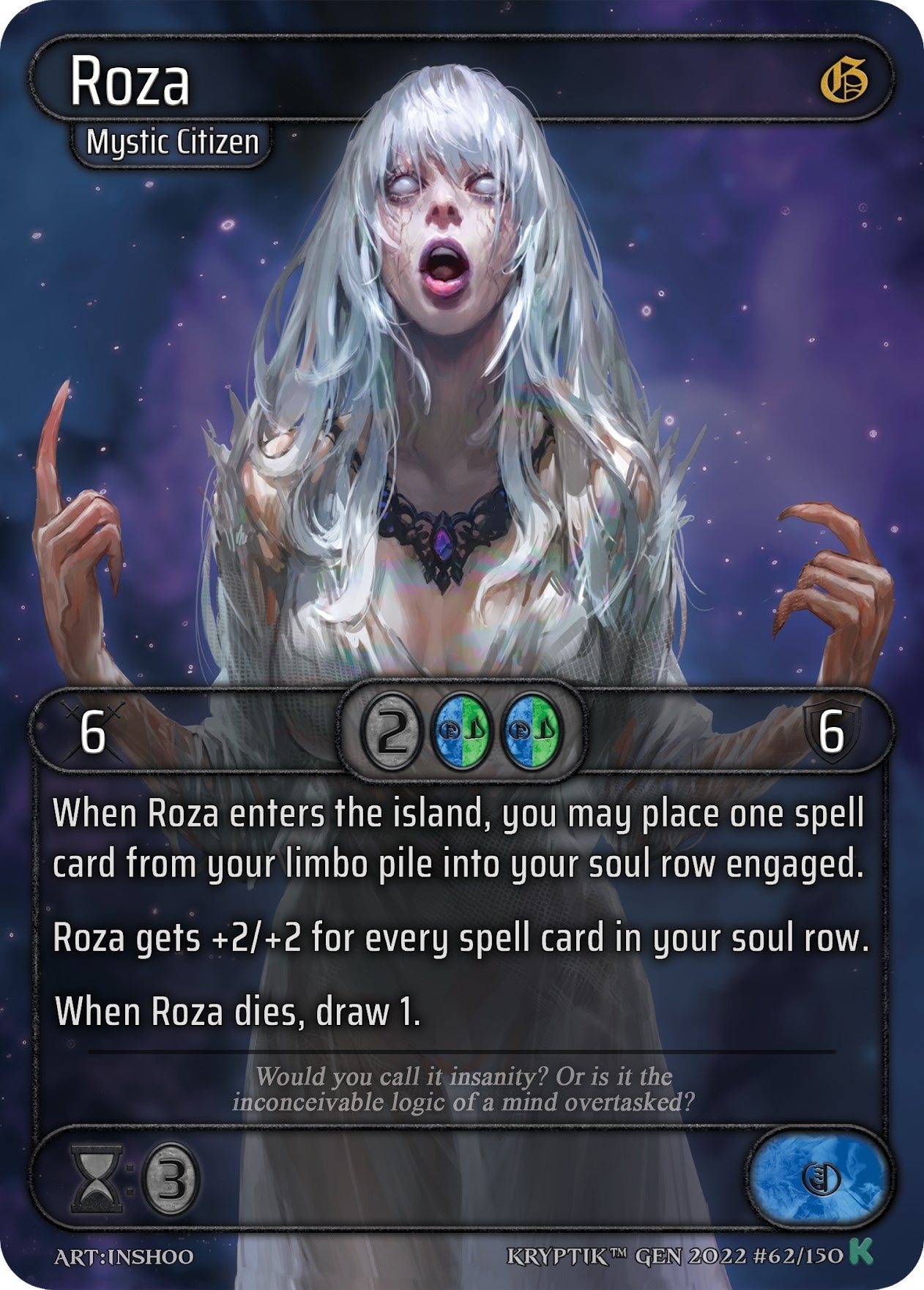Roza (62) [KPT] - Kryptik TCG Single