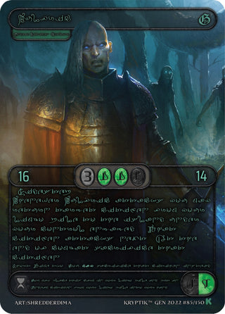 Wulfric (Green Kryptik Language) (85) [KPT] - Kryptik TCG Single