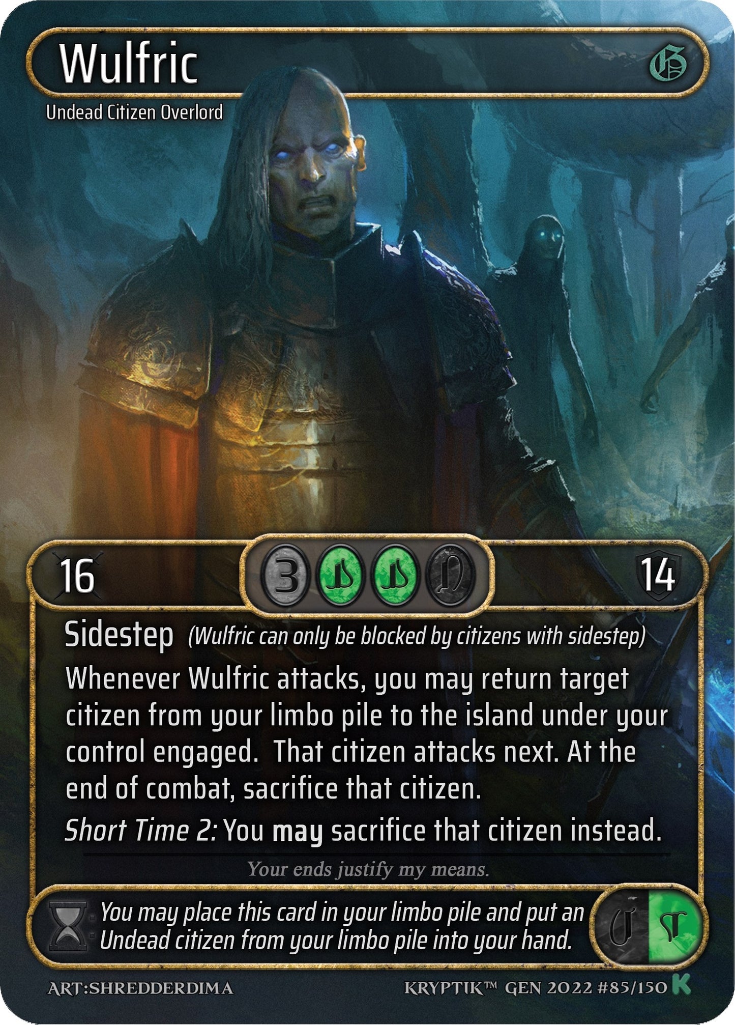 Wulfric (Box Topper) (85) [KPT] - Kryptik TCG Single