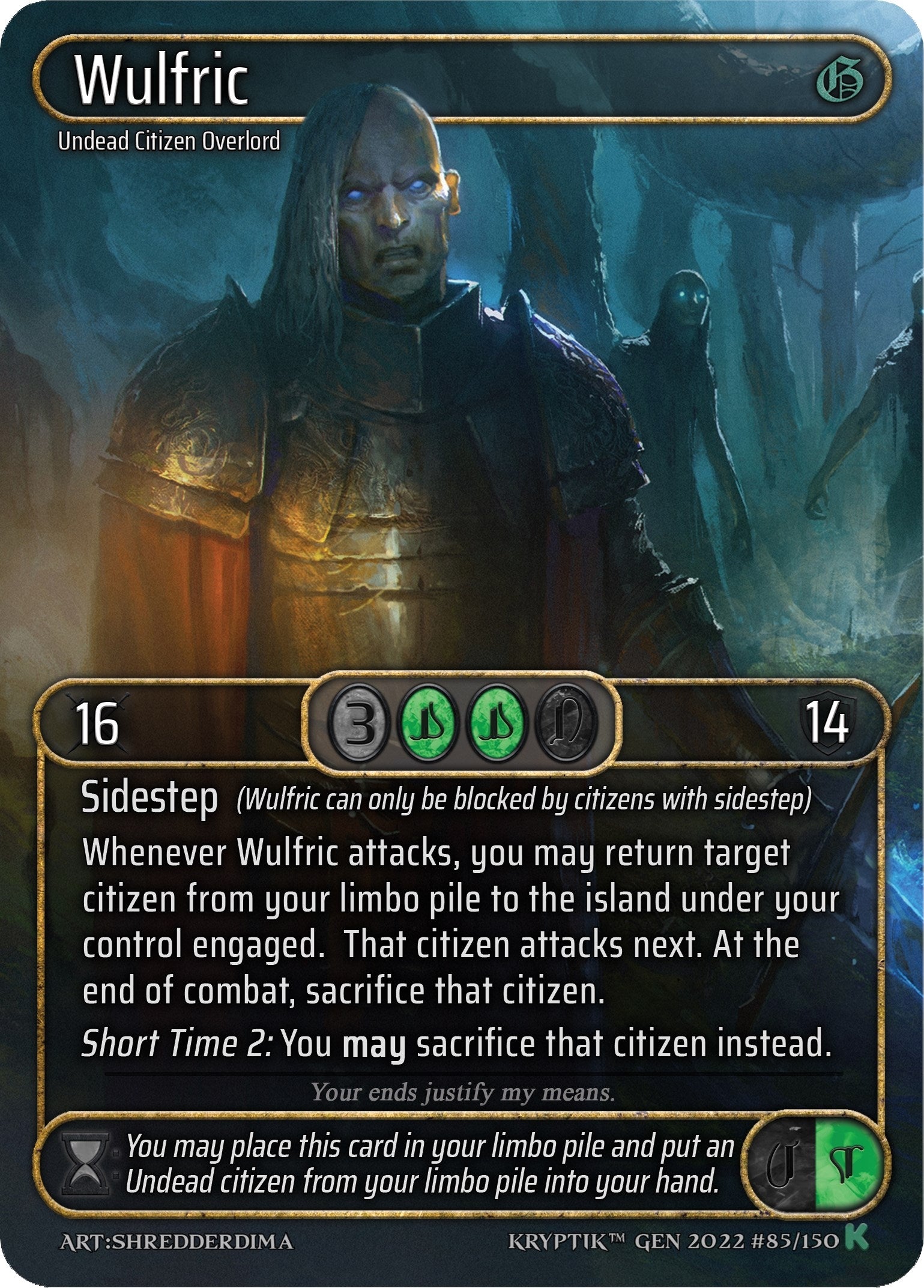 Wulfric (Box Topper) (85) [KPT] - Kryptik TCG Single