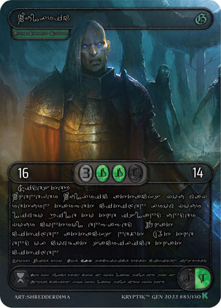 Wulfric (Silver Kryptik Language) (85) [KPT] - Kryptik TCG Single