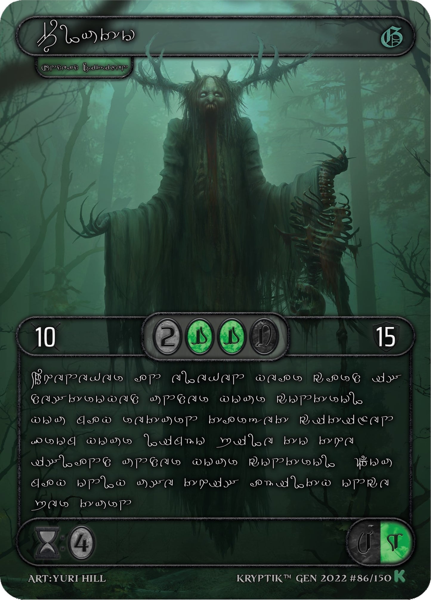 Pluto (Silver Kryptik Language) (86) [KPT] - Kryptik TCG Single