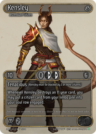 Kensley (Box Topper) (44) [KPT] - Kryptik TCG Single