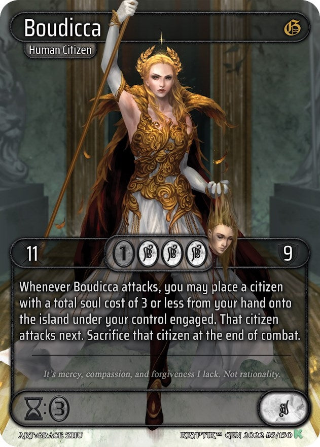 Boudicca (5) [KPT] - Kryptik TCG Single