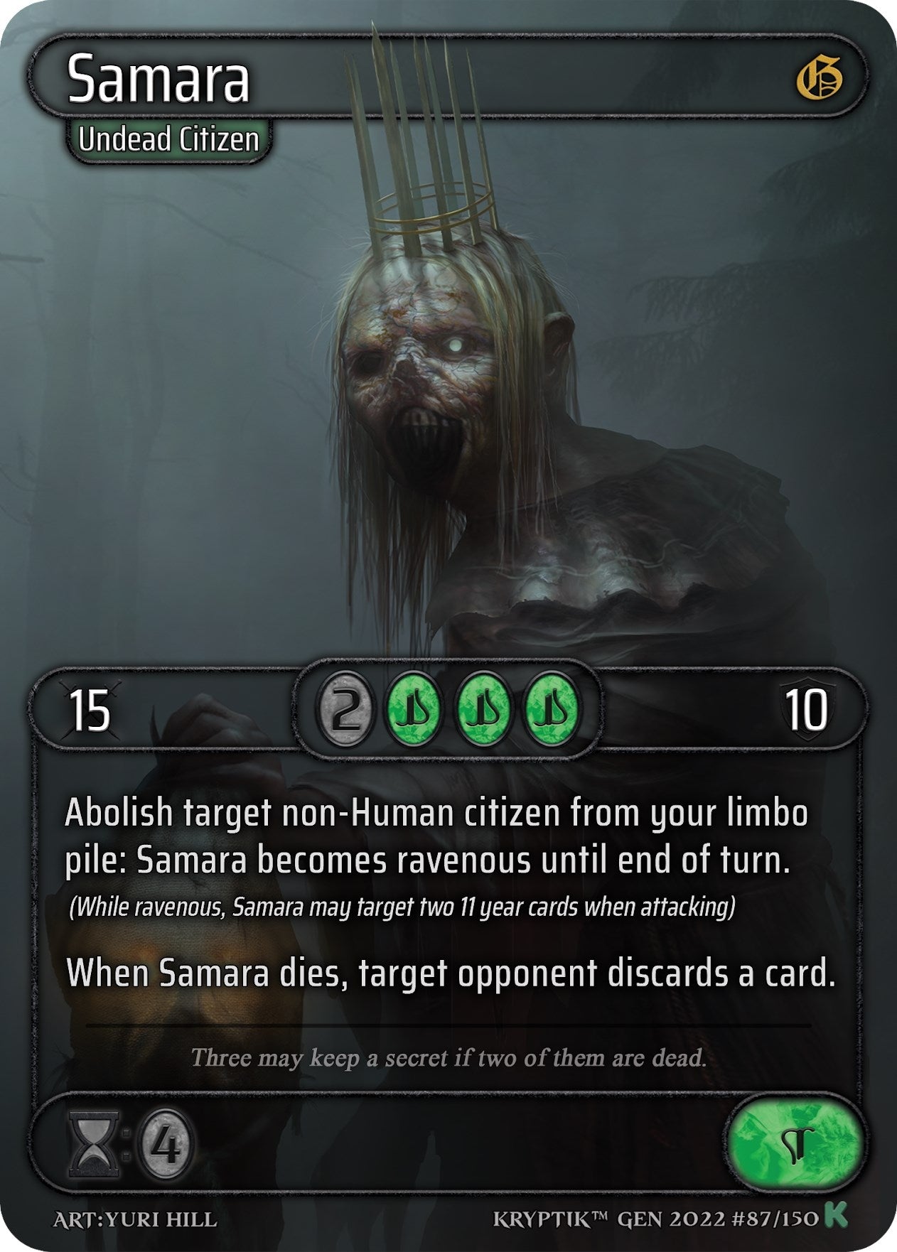 Samara (87) [KPT] - Kryptik TCG Single