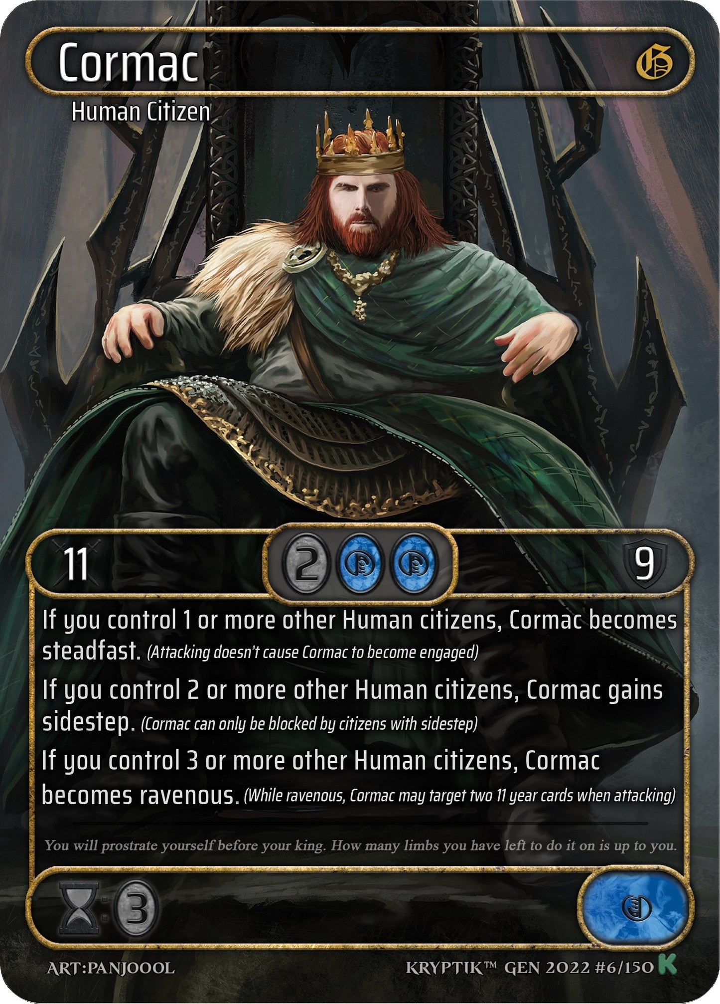 Cormac (Box Topper) (6) [KPT] - Kryptik TCG Single