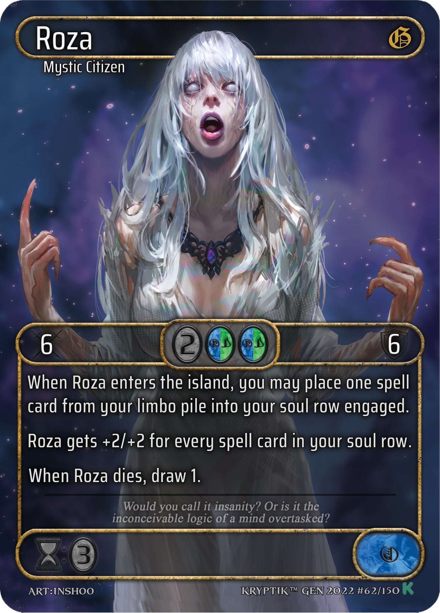 Roza (Box Topper) (62) [KPT] - Kryptik TCG Single