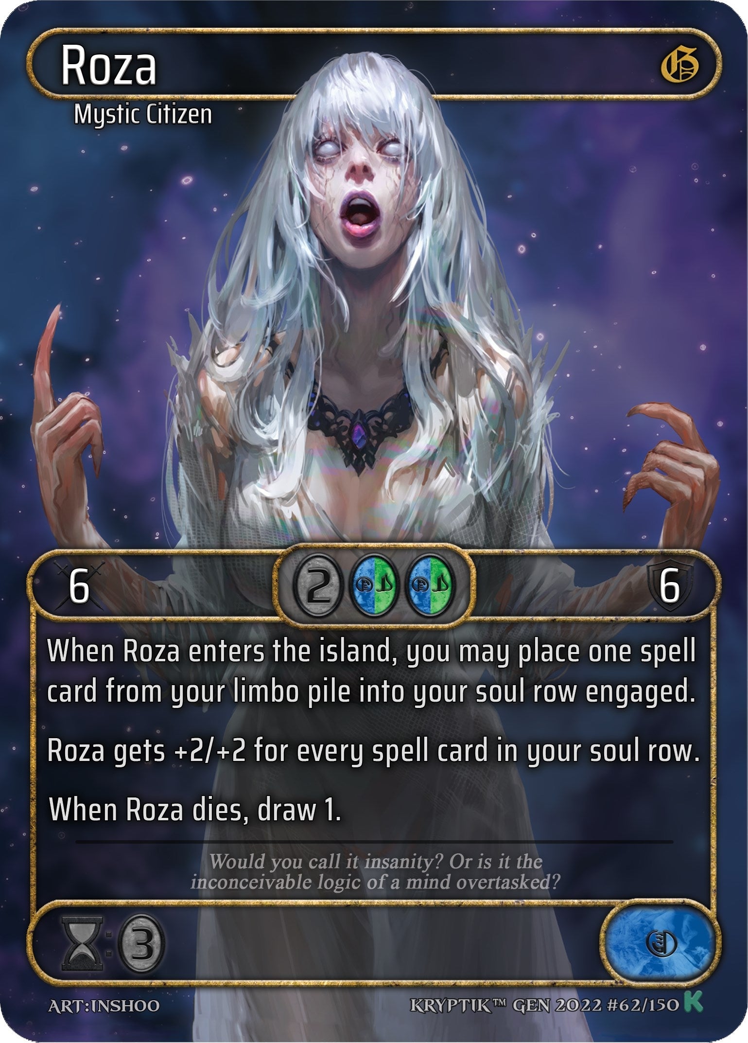 Roza (Box Topper) (62) [KPT] - Kryptik TCG Single